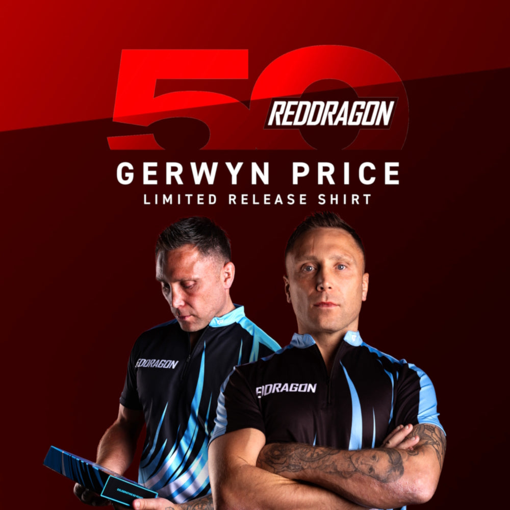 Red Dragon Dart Shirt Gerwyn Price Limited Edition