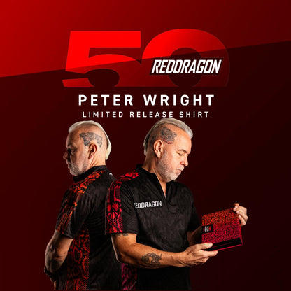 Red Dragon Dart Shirt Peter Wright Limited Edition