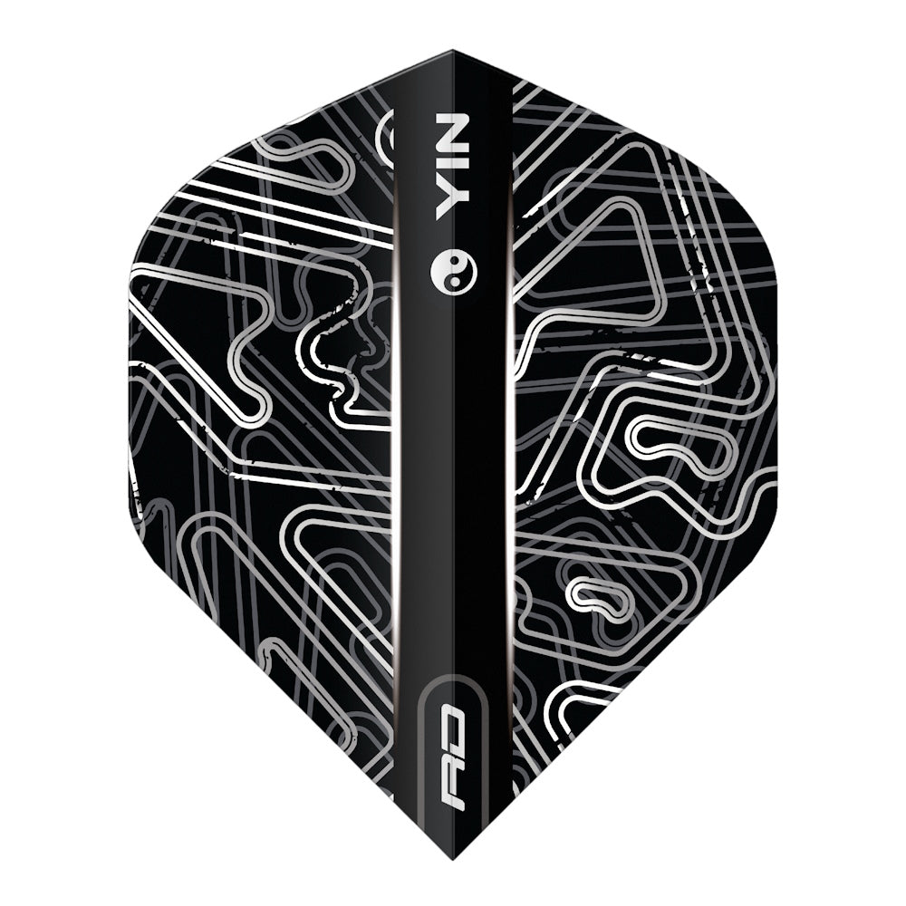 Red Dragon Flight Black White Ying Yang 6974