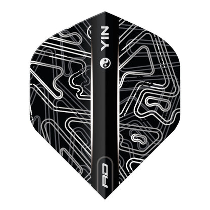 Red Dragon Flight Black White Ying Yang 6974