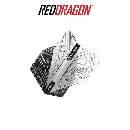 Red Dragon Flight Black White Ying Yang 6974
