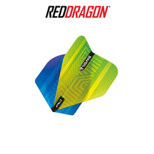 Red Dragon Flight Blue Green Ying Yang 6976
