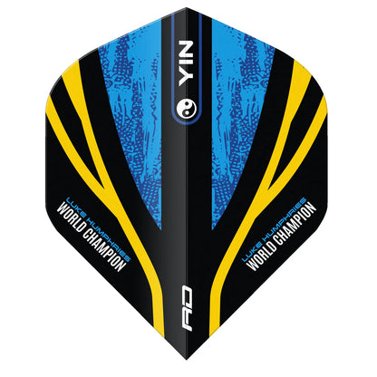 Red Dragon Luke Humphries WC Blue & Gold Yin Yang Flight