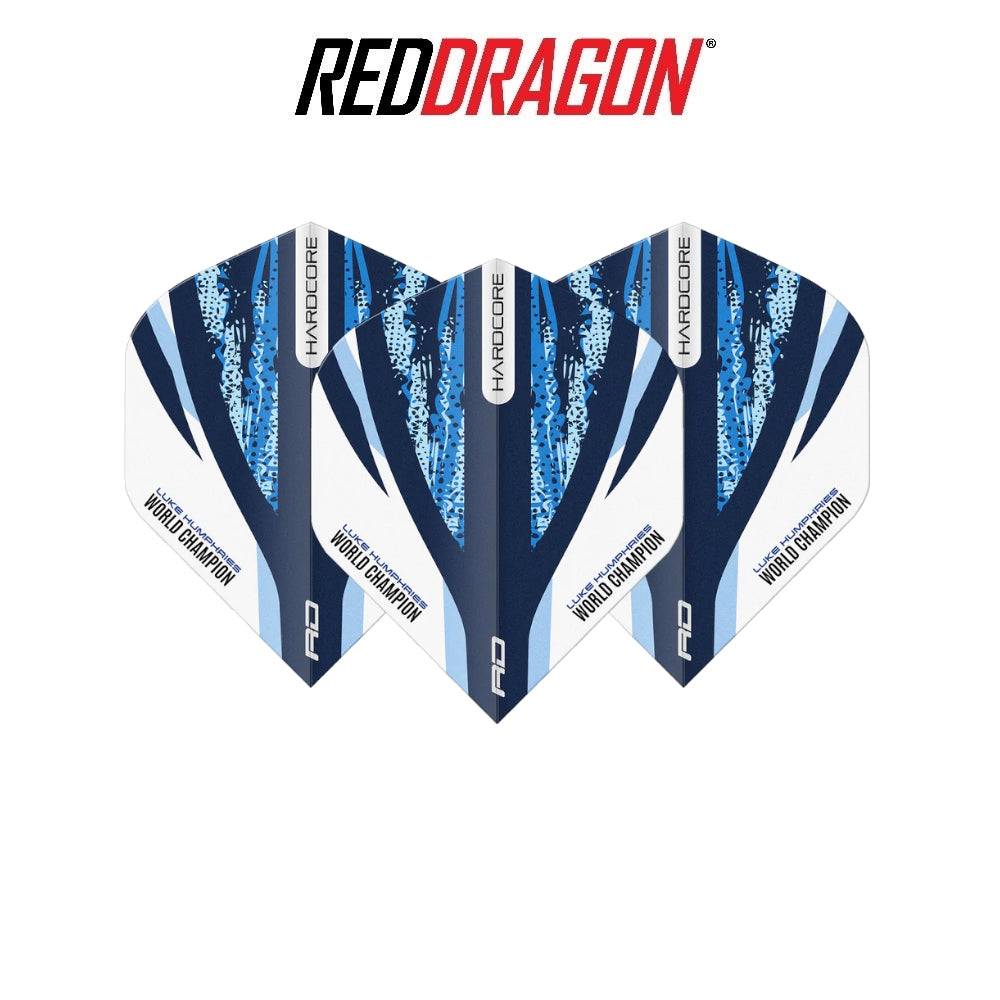 Red Dragon Luke Humphries White & Blue Flight
