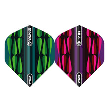 Red Dragon Flight Pink Green Ying Yang 6978