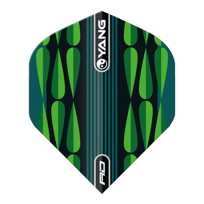Red Dragon Flight Pink Green Ying Yang 6978