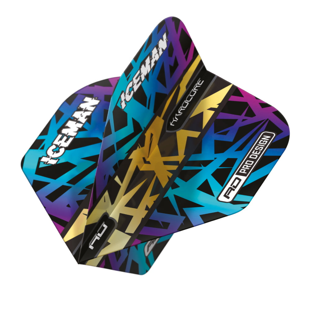 Red Dragon Hardcore Gerwyn Price Rainbow & Gold Flight