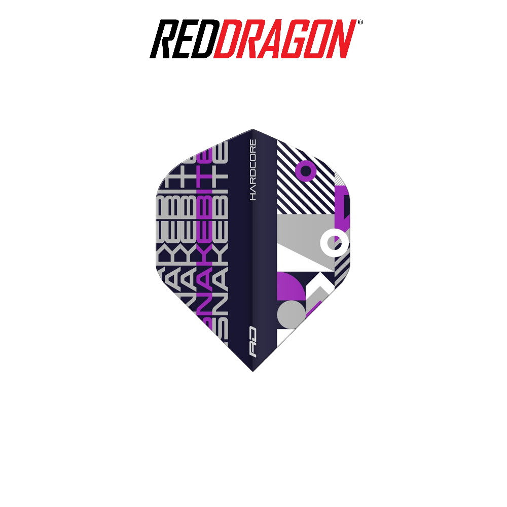 Red Dragon Hardcore Snakebite Black Purple Flight