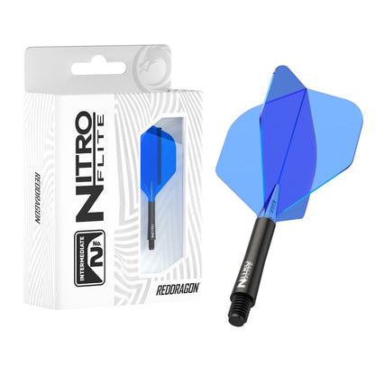 Red Dragon Flightsystem Nitro Dart Flite Schwarz