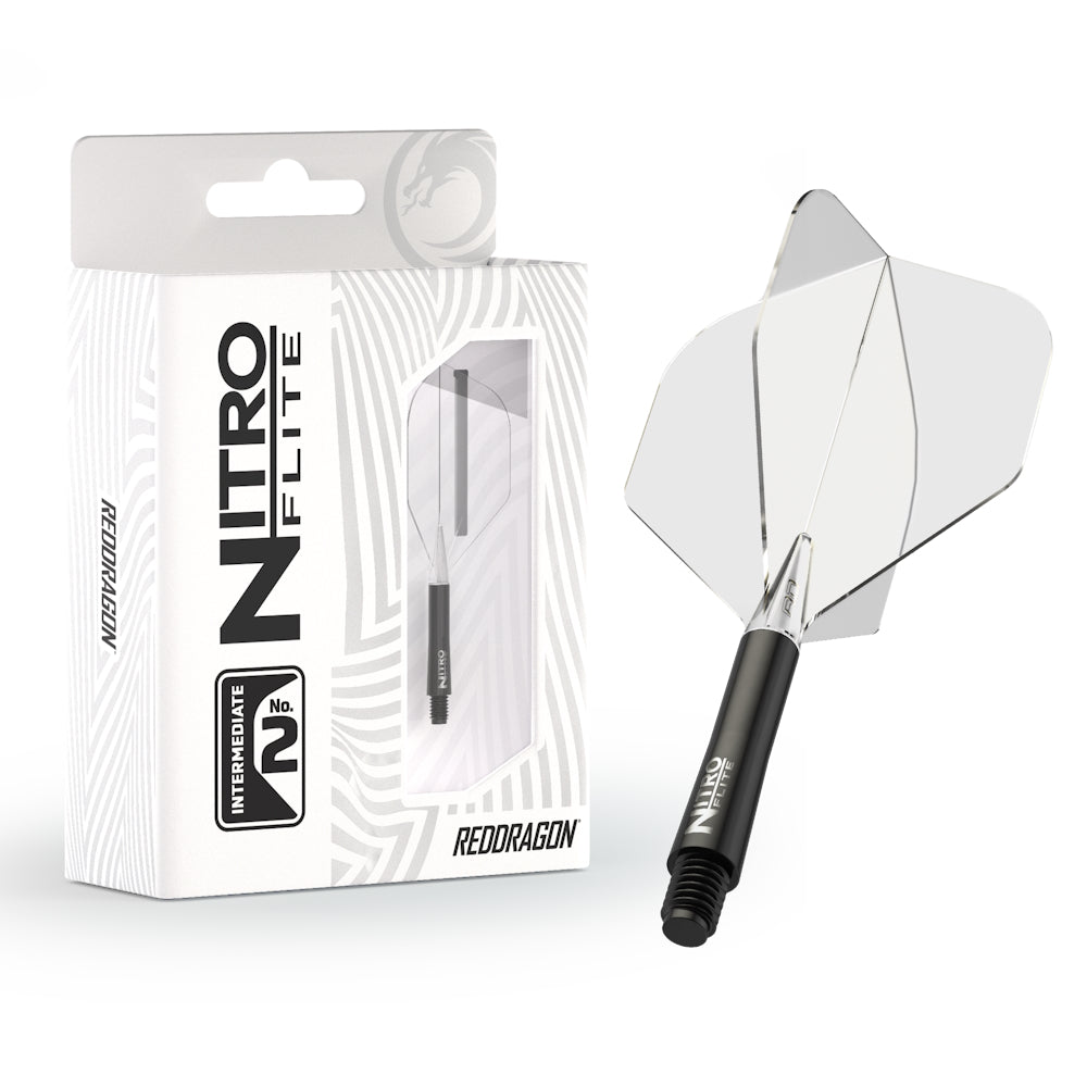 Red Dragon Flightsystem Nitro Dart Flite Schwarz