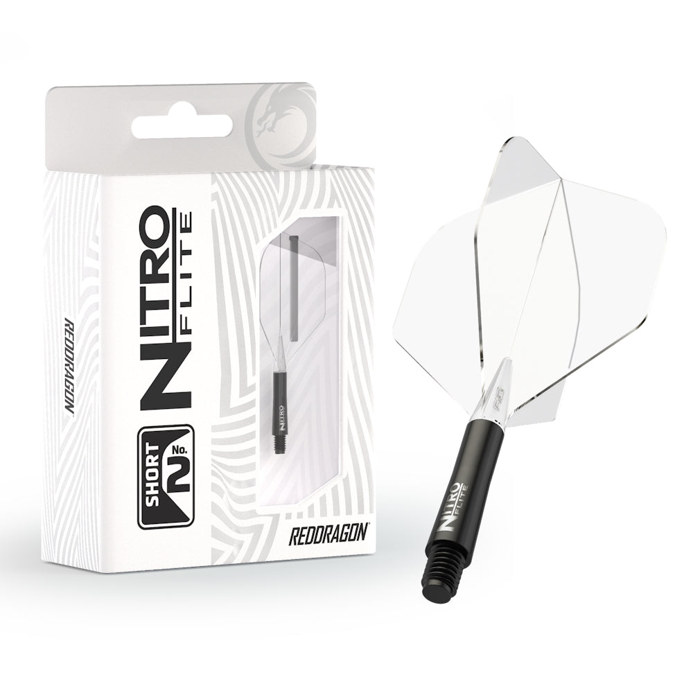 Red Dragon Flightsystem Nitro Dart Flite Schwarz