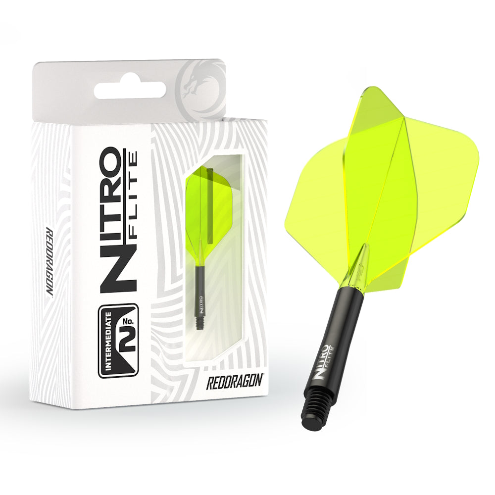 Red Dragon Flightsystem Nitro Dart Flite Schwarz
