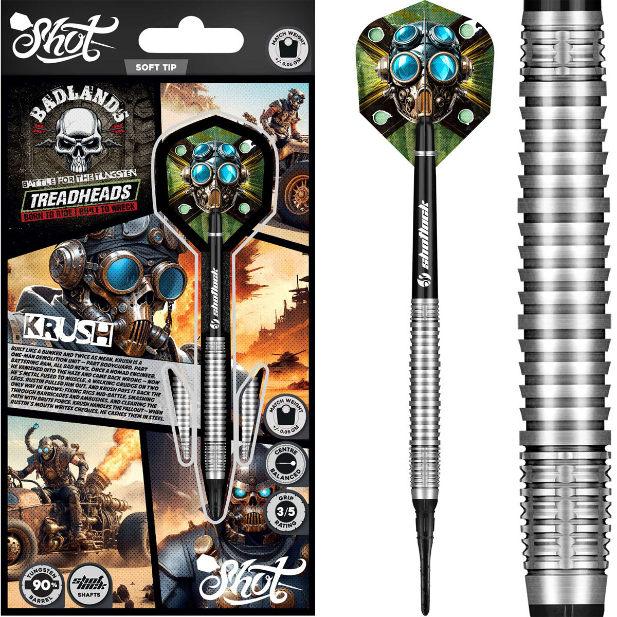 Shot Dart Set Badlands Krush 20g