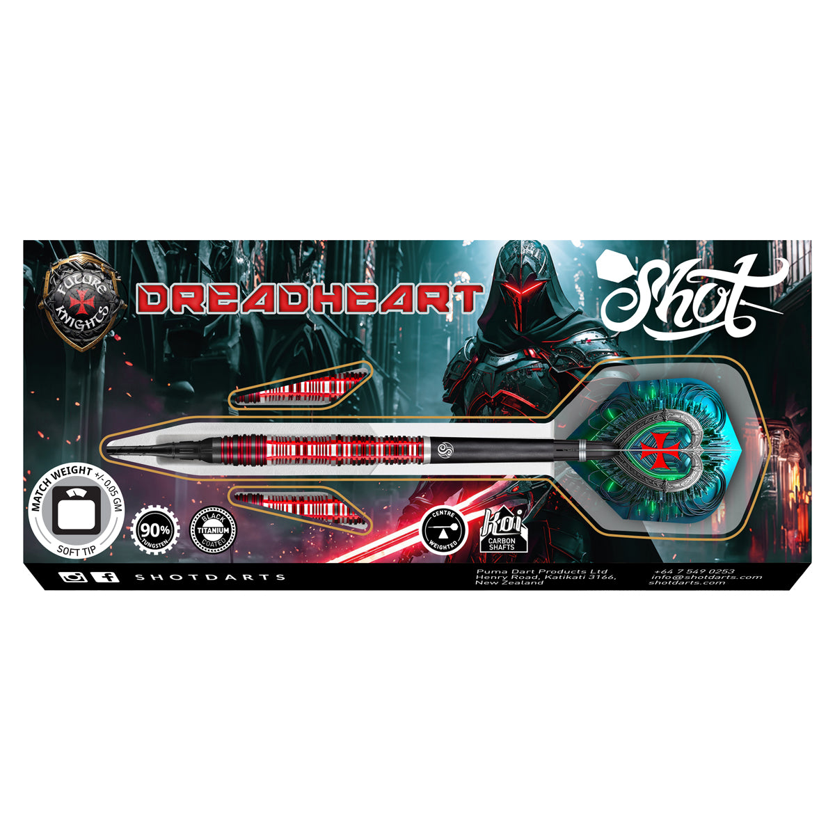 Shot Dart Set Future Knights Dreadheart 20g
