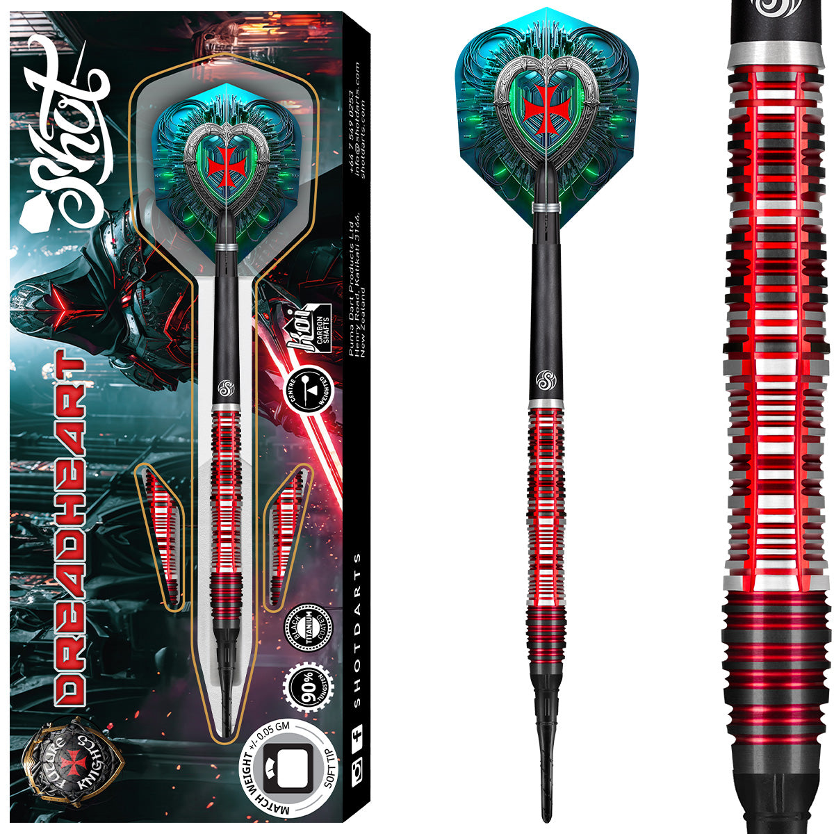Shot Dart Set Future Knights Dreadheart 20g