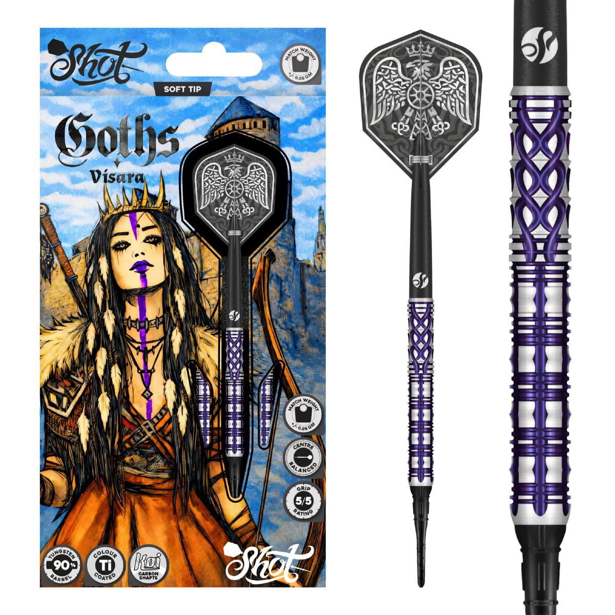 Shot Dart Set Goths Visara 20g
