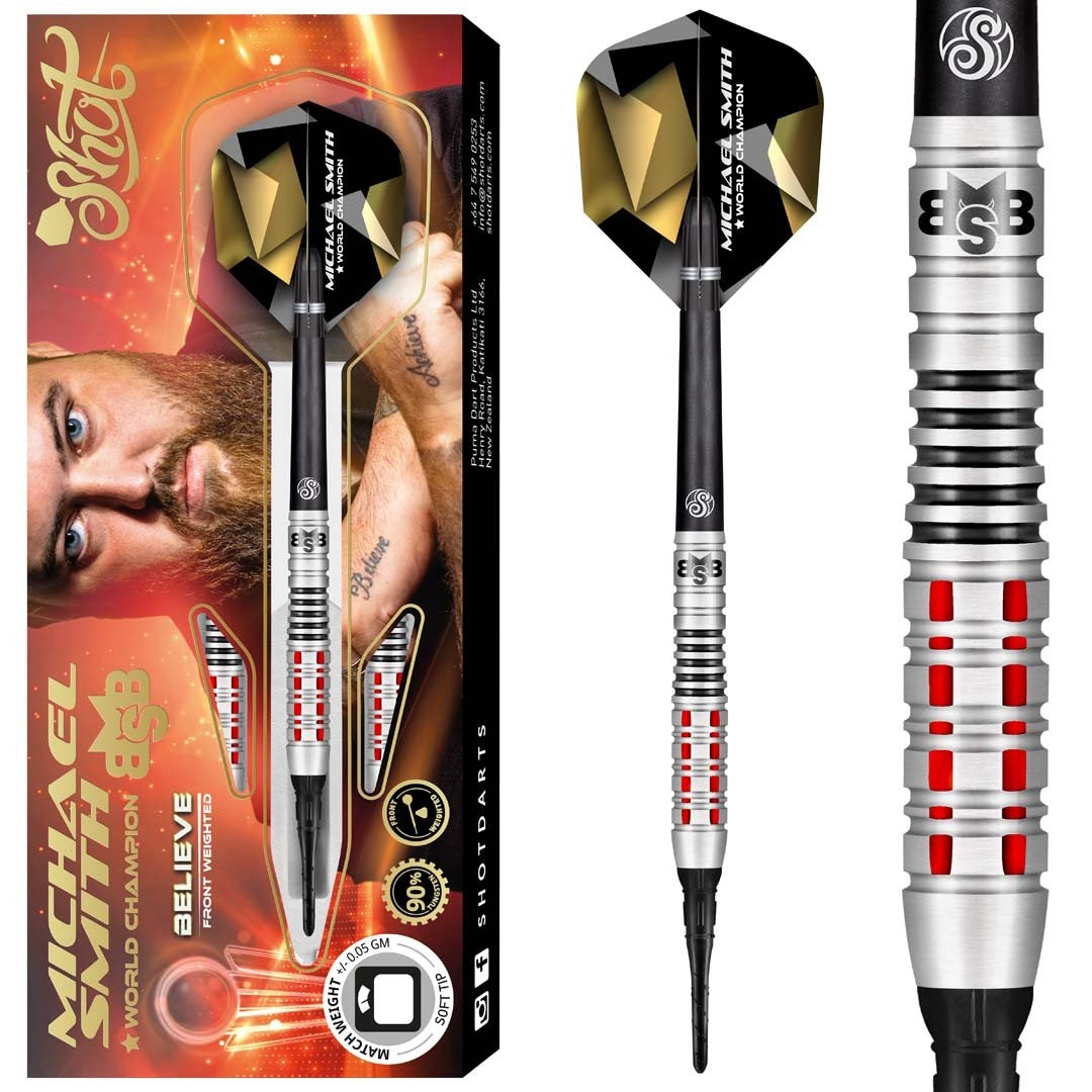 Shot Dart Set Michael Smith Believe