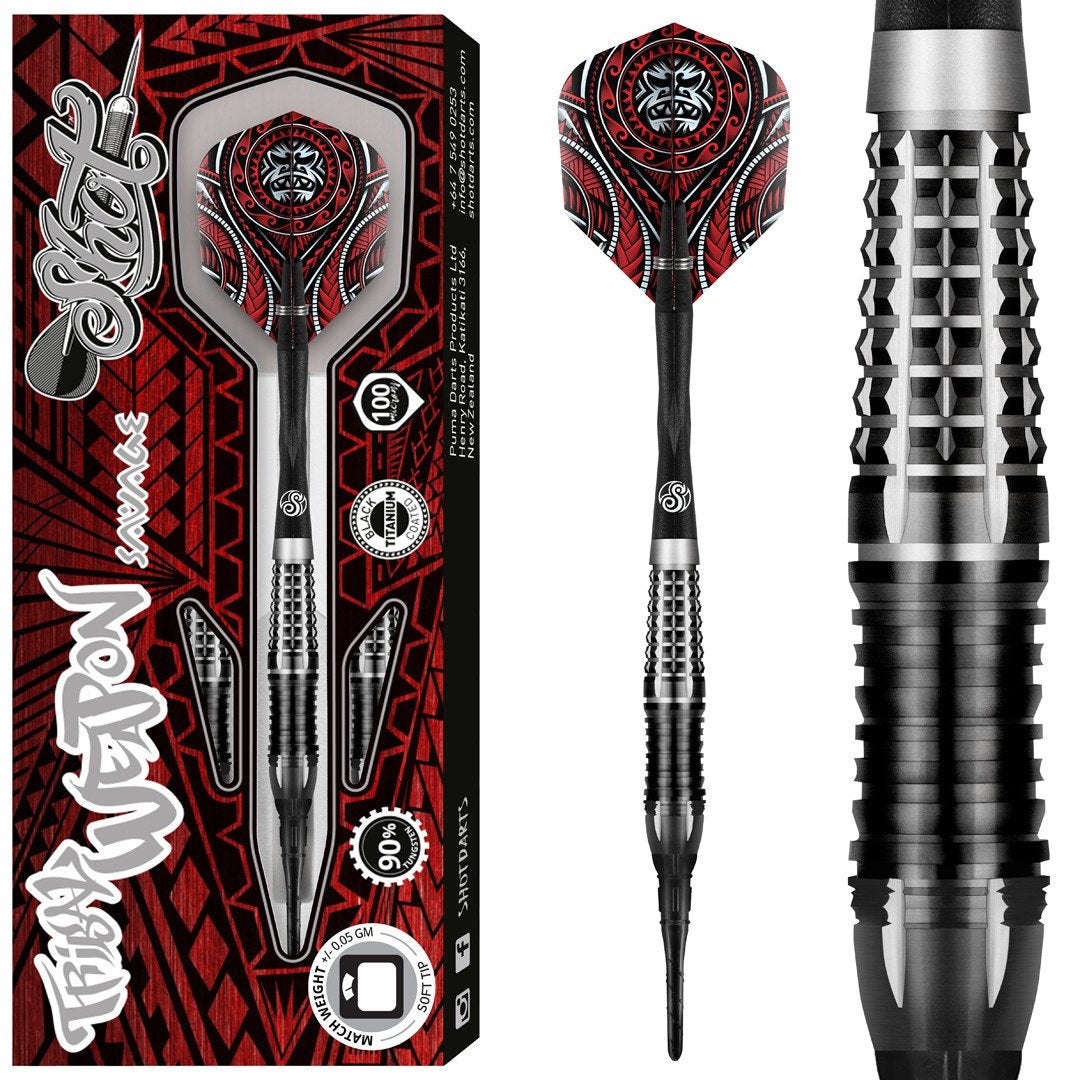 Shot Dart Set Tribal Weapon Savage 18g