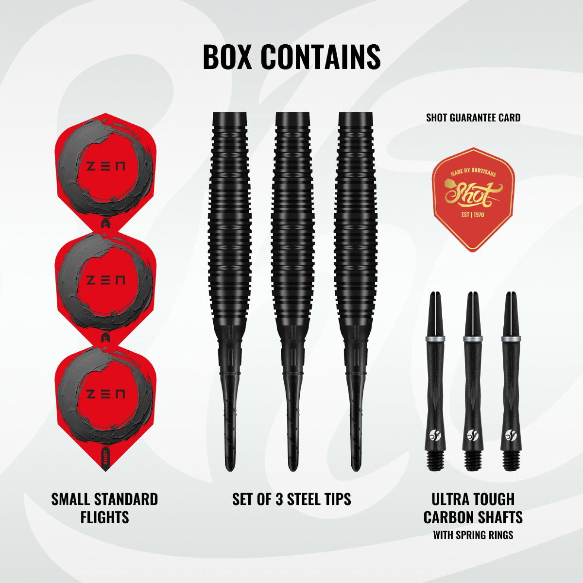 Shot Dart Set Zen Bomber 20g