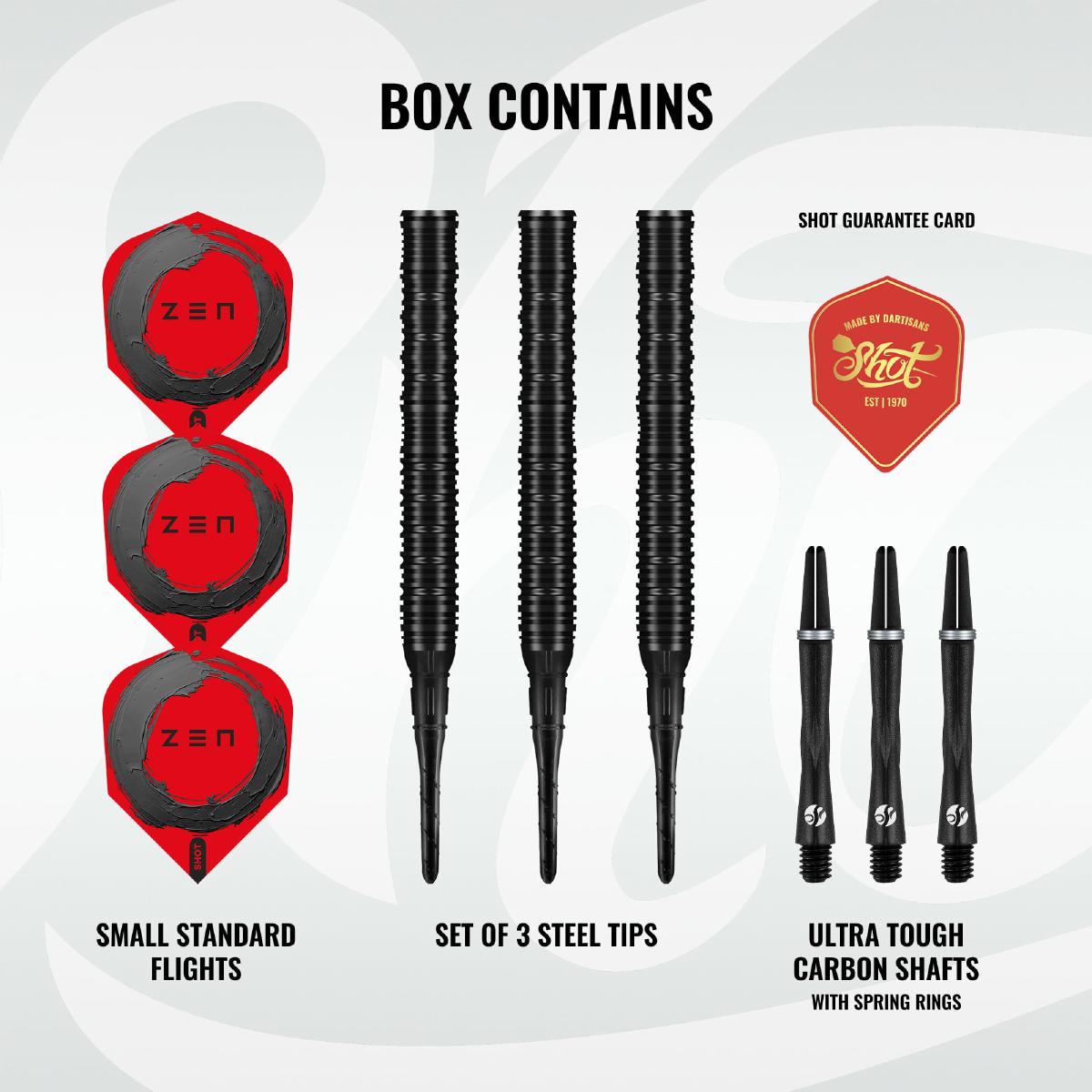 Shot Dart Set Zen Straight 20g