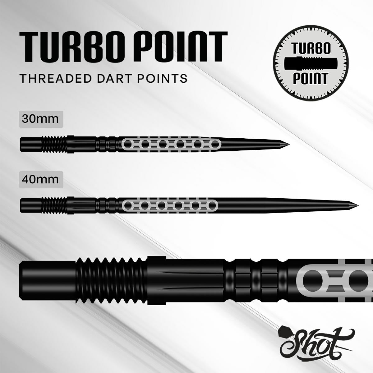 Shot Goths Turbo Point Spitze Black
