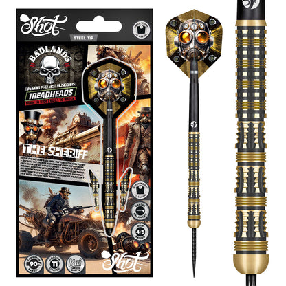 Shot Steel Dart Set Badlands The Sheriff