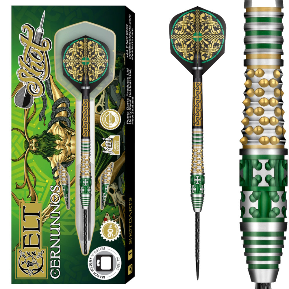 Shot Steel Dart Set Celt Cernunnos