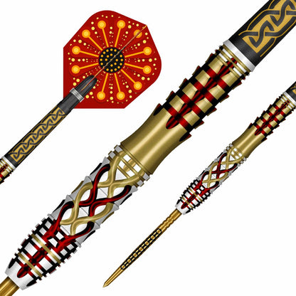 Shot Steel Dart Set Goths Alaric Turbo Point