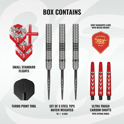 Shot Steel Dart Set Michael Smith Series 2 Turbo Point