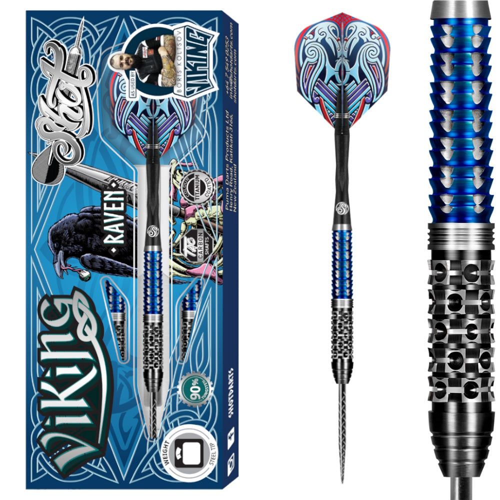 Shot Steel Dart Set Viking Raven