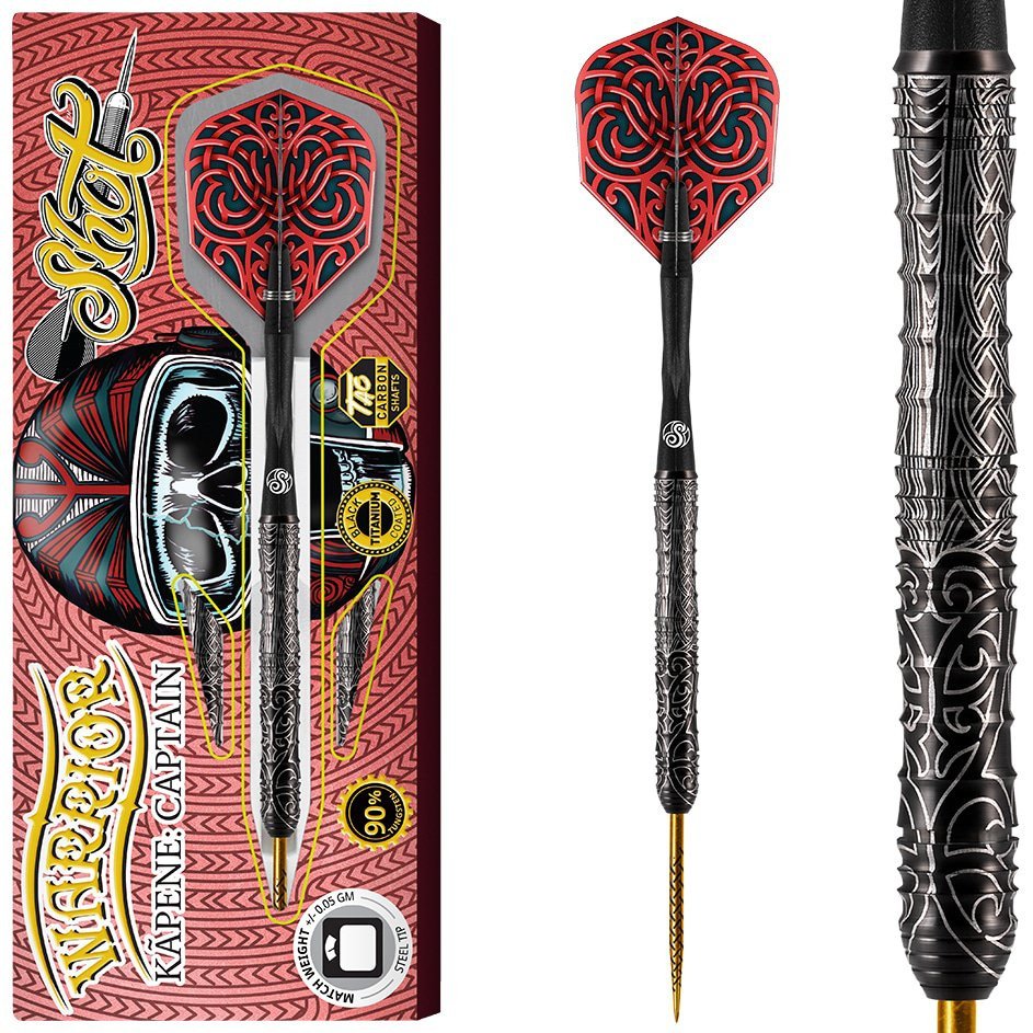 Shot Steel Dart Set Warrior Kapene