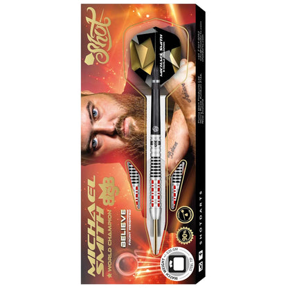 Shot Steel Dart Set Michael Smith Believe