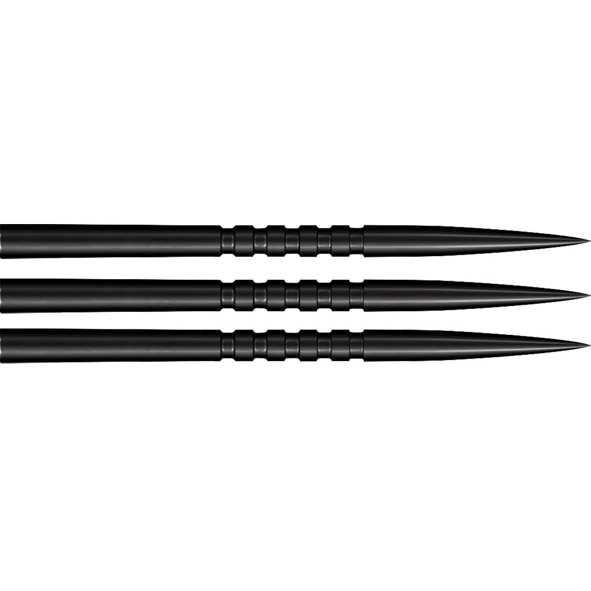 Shot Steeldart Spitze Grip Points Black