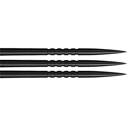 Shot Steeldart Spitze Grip Points Black