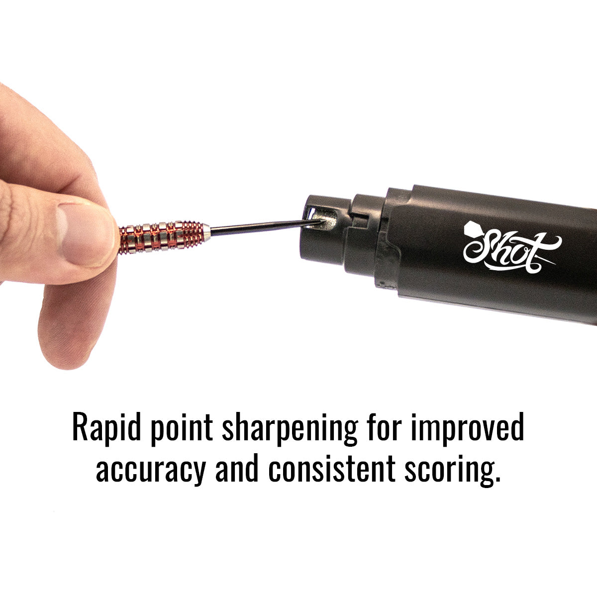 Shot Turbo Dart Sharpener