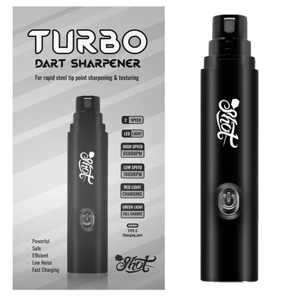 Shot Turbo Dart Sharpener