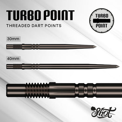 Shot Turbo Point Spitze Schwarz