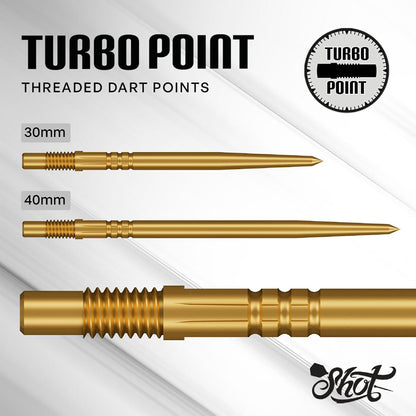 Shot Turbo Point Spitze Gold