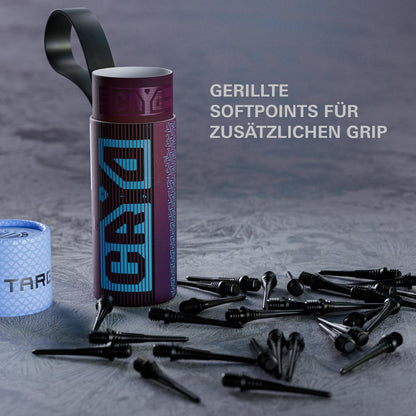 Target Cryo Spitzen Schwarz (30 Stück)