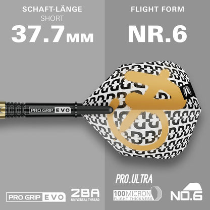 Target Dart Set Bolide Envy 10