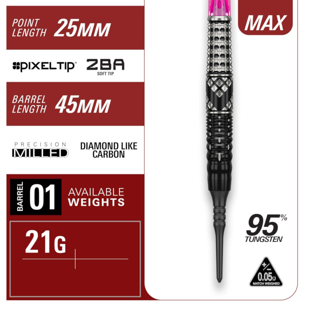 Target Dart Set Cathy Leung Charis Gen 5 Max 21g