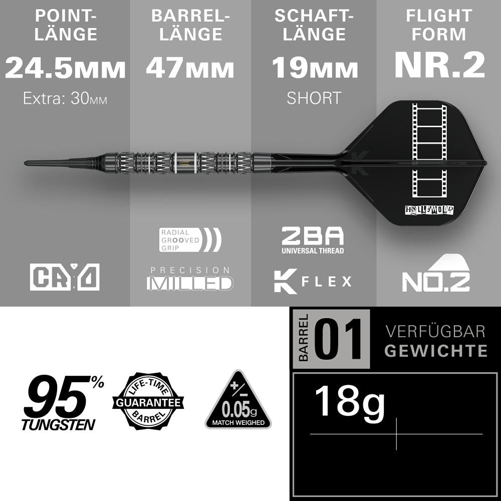 Target Dart Set Chris Dobey 95k 18g