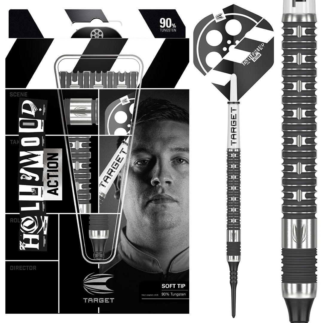 Target Dart Set Chris Dobey Hollywood Action 20g