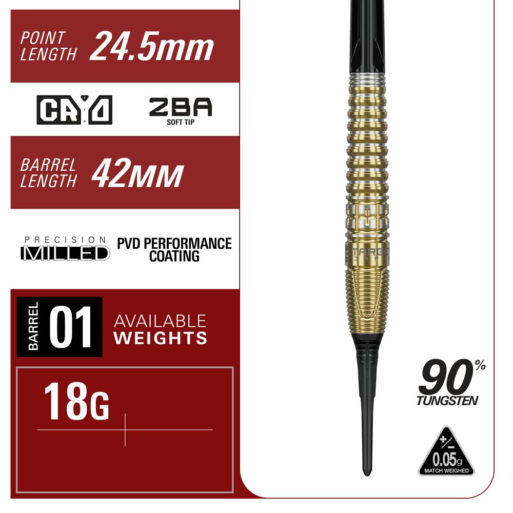 Target Dart Set Harith Lim Hot Shot Gen 3 18g