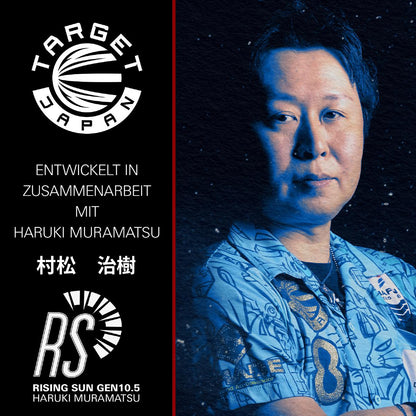 Target Dart Set Haruki Muramatsu The Rising Sun Gen 10.5 21,5g