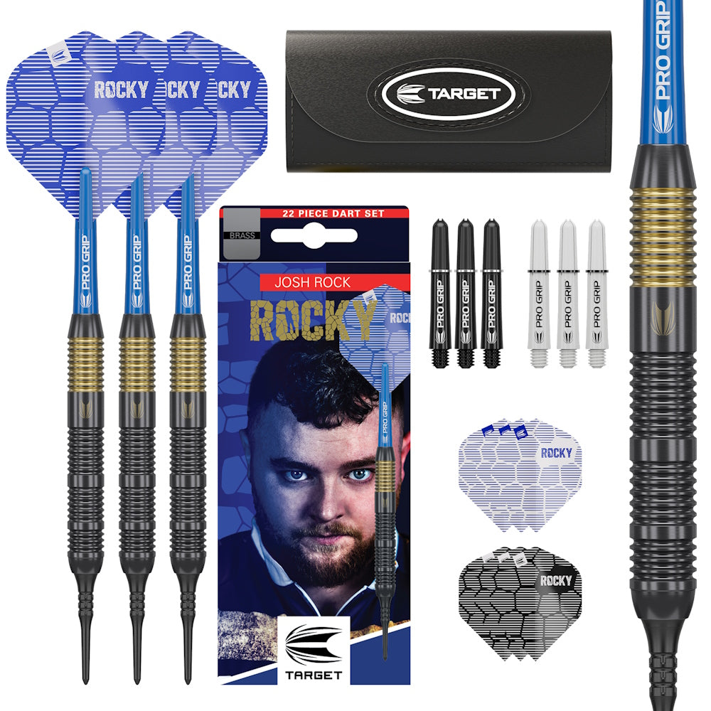 Target Dart Set Josh Rock Brass 18g