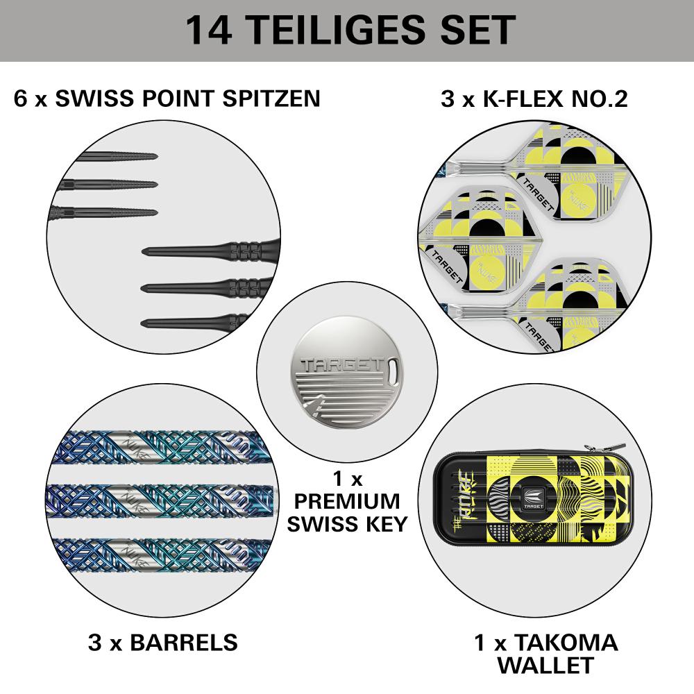 Target Dart Set Luke Littler Edge 19g