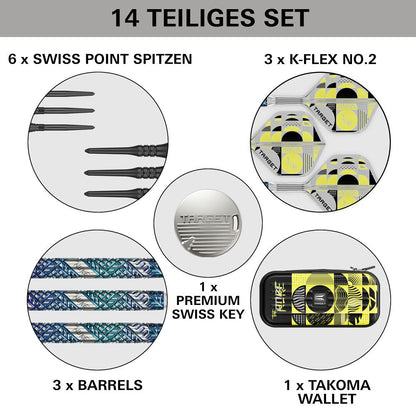 Target Dart Set Luke Littler Edge 19g