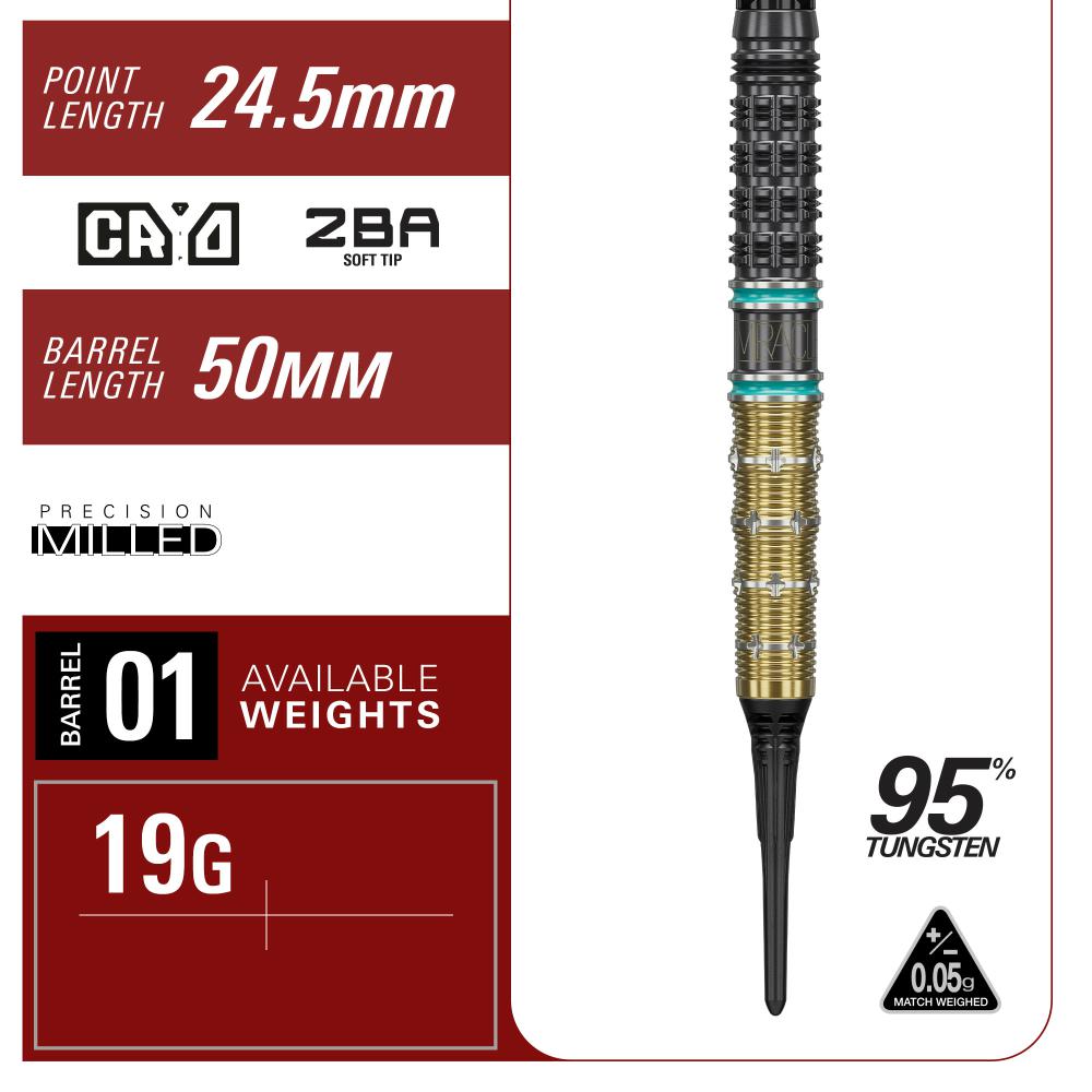 Target Dart Set Mikuru Suzuki Gen 7.5 19g