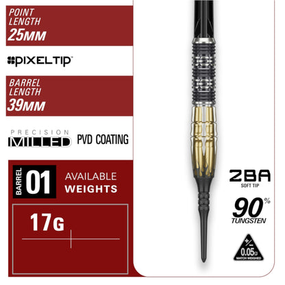 Target Dart Set Mitsumasa Hoshino Pyro Gen 11 17g